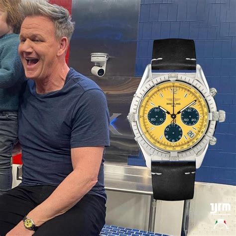 gordon ramsay breitling|gordon ramsay watch dial.